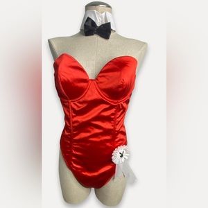 The Official Playboy Costume Red NWT